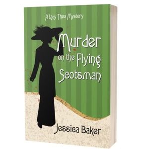 Murder on the Flying Scotsman Cozy Mystery Paperback Novel